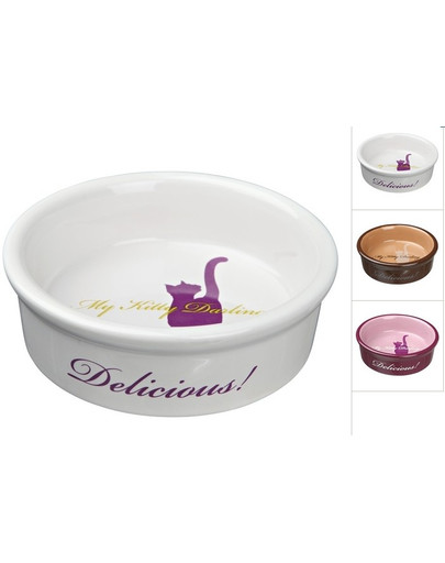 TRIXIE Miska keramická "MY KITTY DARLING", 0.2 l / o 15 cm