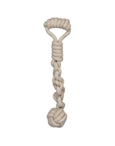 TRIXIE Dentafun Preťahovadlo s loptičkou 8 cm / 38cm