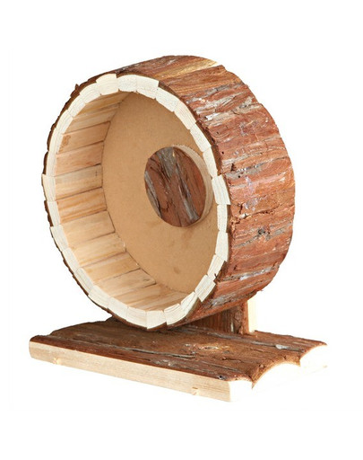 TRIXIE Bežecké koliesko "Natural Living" drevené stredné 20 cm