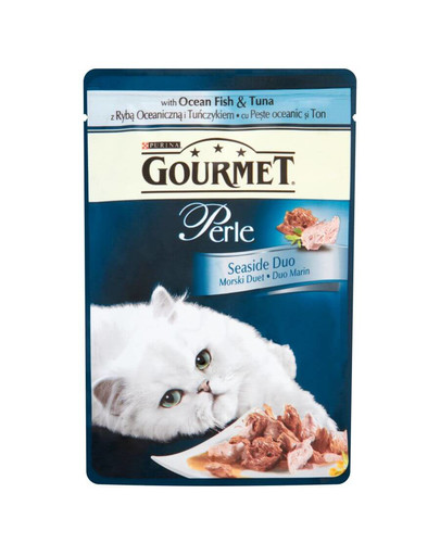 PURINA Gourmet Perle Ocean Fish & Tuna kapsička 85 g