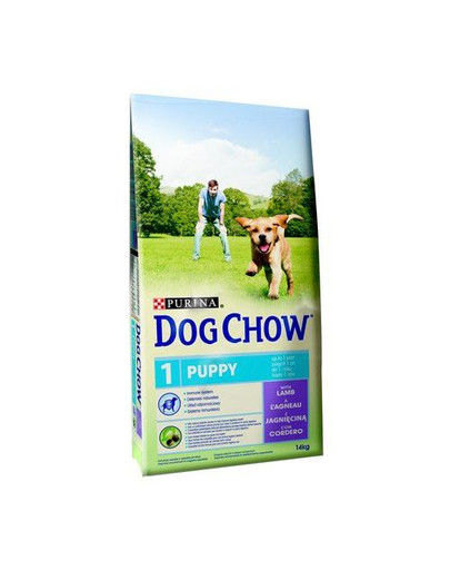 PURINA Dog Chow Puppy Jagnięcina 14kg + 2,5Kg Gratis