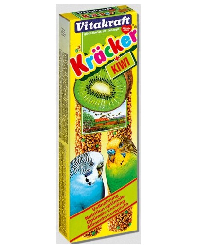 VITAKRAFT Kracker 2 Szt Dla Papugi falistej Kiwi