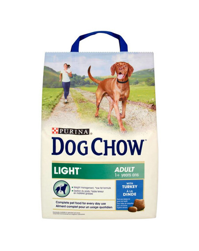 PURINA Dog Chow Light indyk 2.5 kg