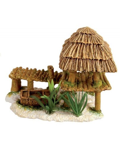 ZOLUX Dekorácie bambus a loď miniatúra
