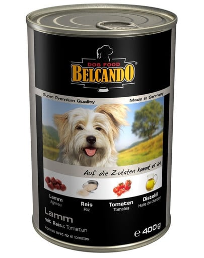 BELCANDO Jahňacie s ryžou a paradajkami 400 g