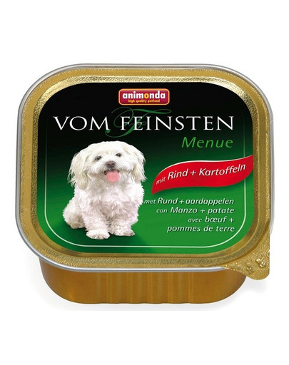 ANIMONDA Vom Feinstein Menue hovädzie a zemiaky 150g