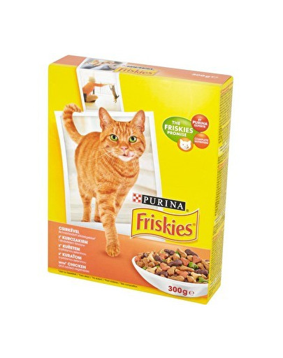 FRISKIES Adult z kurczakiem i warzywami 300 g