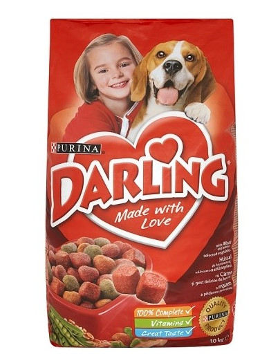 DARLING z mięsem i dodatkiem wyselekcjonowanych warzyw 10 kg