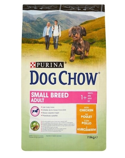 PURINA Dog Chow Adult Małe Rasy Kurczak 7.5Kg