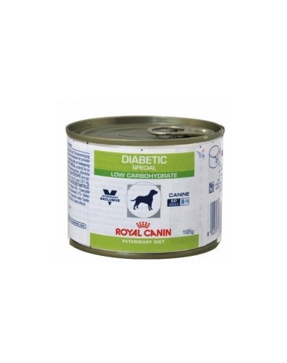 ROYAL CANIN Veterinary Health Nutrition Dog Diabetic Can 195g Konzerva