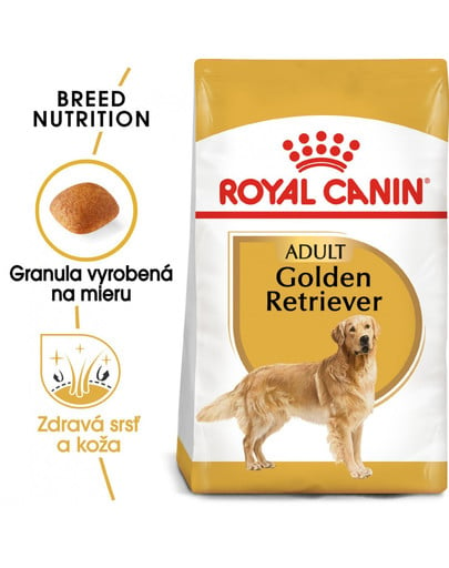 ROYAL CANIN Golden Retriever Adult 12 kg granule pre dospelého zlatého retrievera