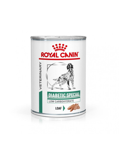 ROYAL CANIN Veterinary Health Nutrition Dog Diabetic Can 410 g Konzerva