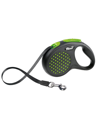 FLEXI Vodítko Design S 5m zelené