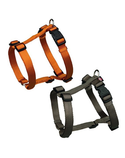 TRIXIE Szelki Premium M–L: 50–75 cm pomarańczowe