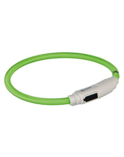 TRIXIE Svietiaci krúžok USB na krk pre mačky 35 cm