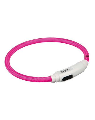 TRIXIE Svietiaci krúžok USB na krk pre mačky 35 cm