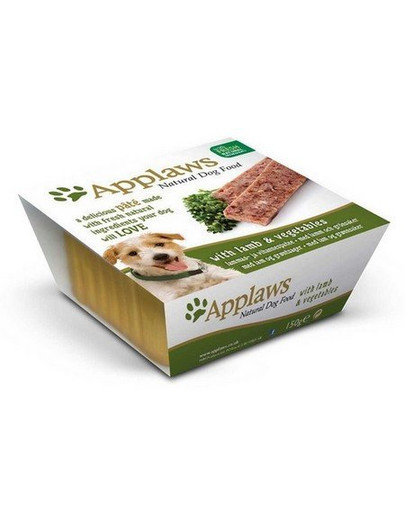 APPLAWS Paté Dog - paštéta pre psov s jahňacím mäsom a zeleninou, 150g