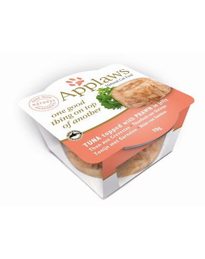 APPLAWS Tuniak a krevety 70 g Miska pre mačky