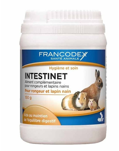 FRANCODEX Intestinet pre čisté črevá hlodavcov 150 g