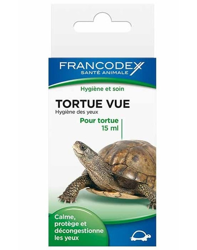 FRANCODEX Kvapky na čistenie očí korytnačky 15 ml