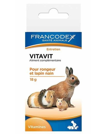 FRANCODEX Vitavit Vitamíny pro hlodavce 18 g