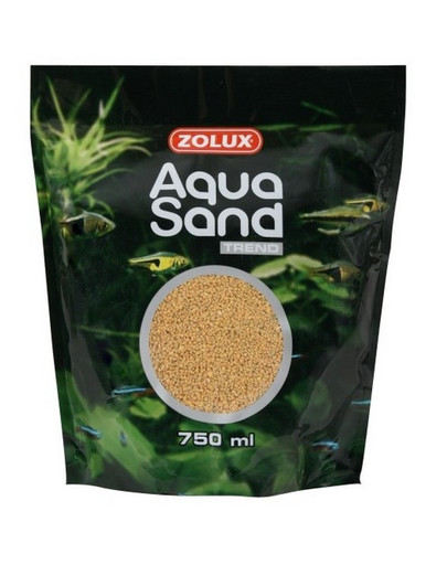 ZOLUX Aquasand Trend Cinnamon Yellow 750 ml