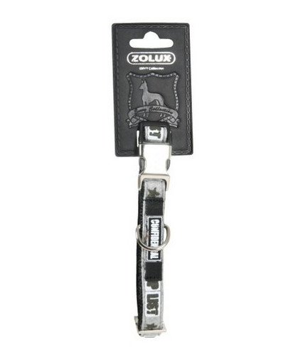 ZOLUX Obojok Envy Vip Regul 10 mm sivý