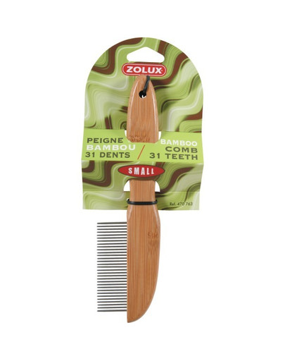 ZOLUX Hrebeň "Bamboo" 31 zubov malý