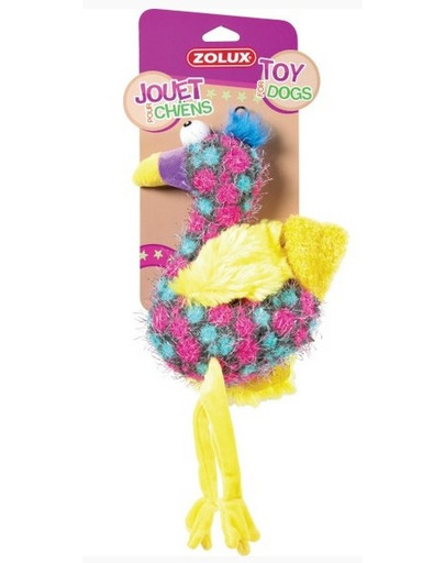 ZOLUX Zabawka Pluszowa Birdy Rock 39 cm Fioletowy