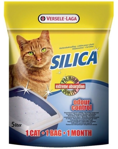Versele-LAGA Cat Litter Silica - Podstielka silikónová 5 l