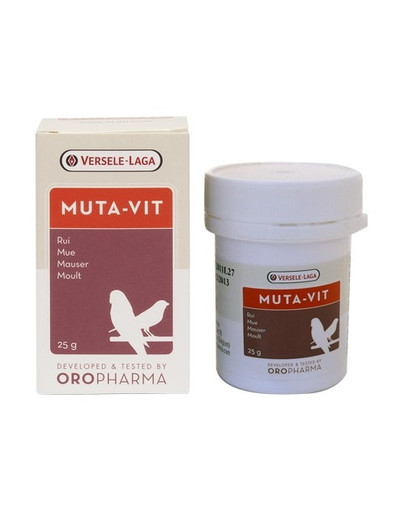 Versele-LAGA Muta-Vit - Prípravok preperenie pre vtáky 25g