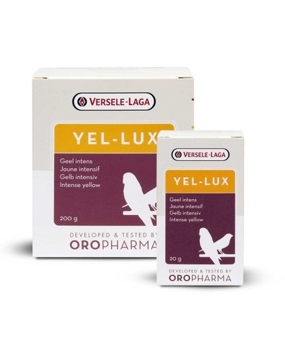 Versele-LAGA Yel-Lux - prírodné žlté farbivo pre vtáky 200 g