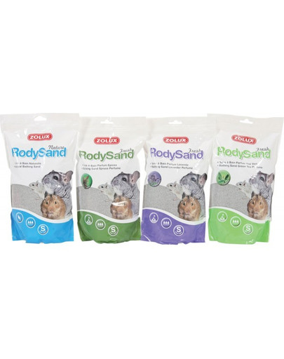 ZOLUX Kúpací piesok Rody Sand 2 l borovica