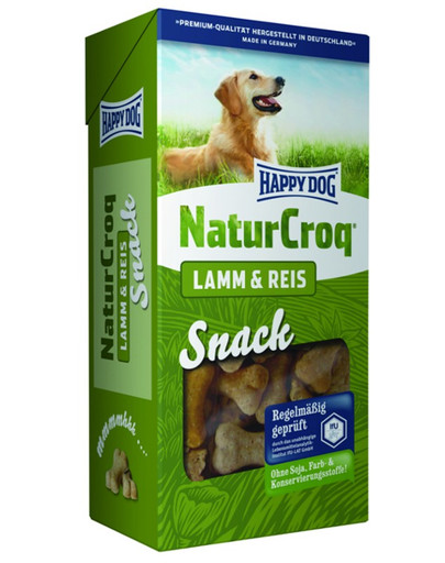 HAPPY DOG Natur Snack jahňacie + ryža 350 g