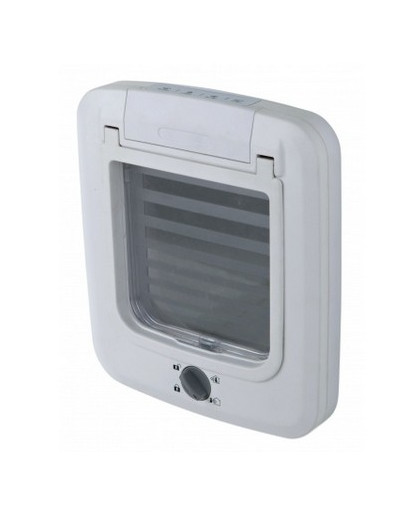 TRIXIE Dvierka priechodná pre mačky  plastové Do 41mm (biele)