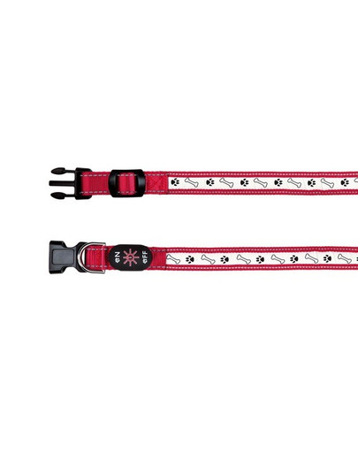 TRIXIE Obojok USB svietiaci L-XL: 50-60 cm