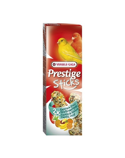 VERSELE-LAGA Prestige Sticks Canaries Exotic Fruit 60 g - Kolby Owoce Egzotyczne Dla Kanarków