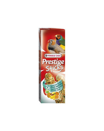 Versele-LAGA Prestige Sticks Finches Exotic Fruit 60 g - Tyčinky s exotickým ovocím pre tropické vtáky