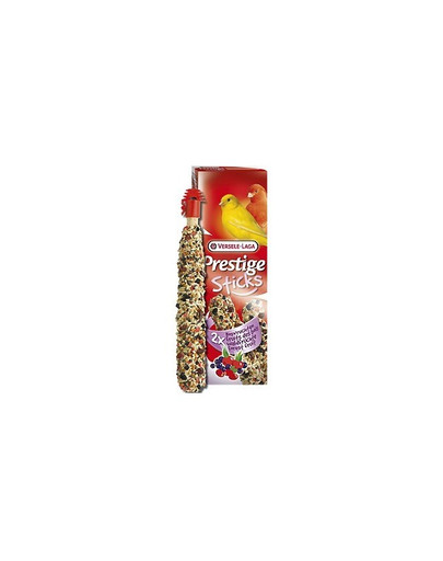 Versele-LAGA Prestige Sticks Canaries Forest Fruit 30 g - Jahodové tyčinky pre kanáriky