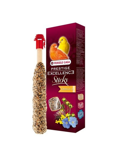 VERSELE-LAGA Prestige Excellence Sticks Nature Seeds 3, 60 g Kolby la Kanarków