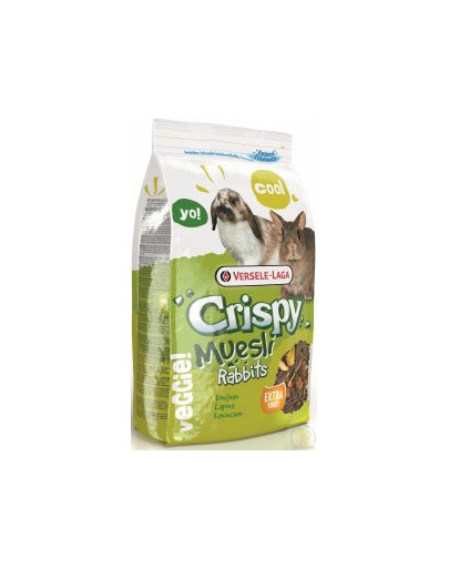 Versele-LAGA Crispy Muesli - Rabbits 20kg - Zmes pre zakrpatené králiky
