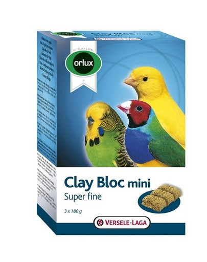 Versele-LAGA Clay Bloc Mini 540 g minerálny kameň pre vtákov