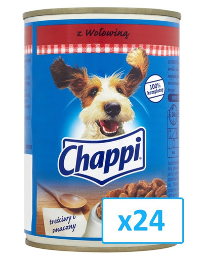 CHAPPI hovädzie 0.4 kg x24