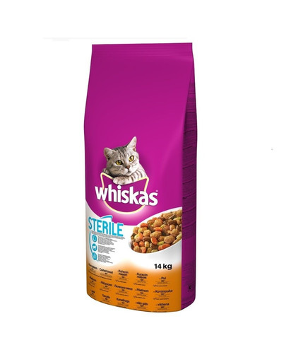 WHISKAS Sterile Kurczak 14kg