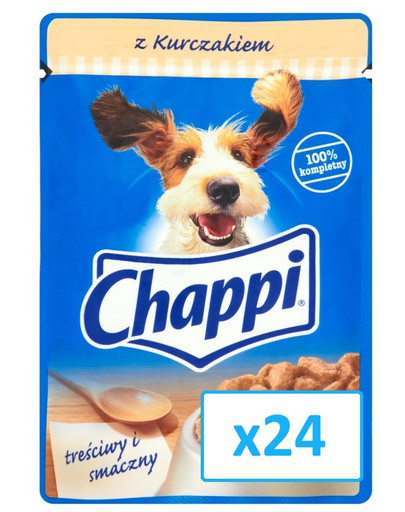 CHAPPI kuracie v omáčke 0.1 kg x24