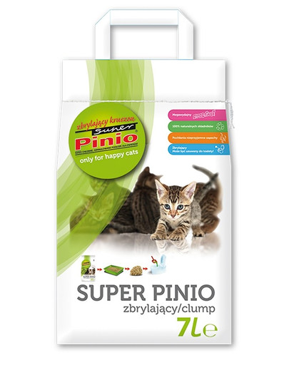 Benek Super Pinio podstielka pre mačky 35 l