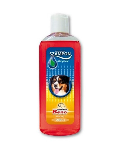 BENEK Szampon super beno aloes 200 ml pies