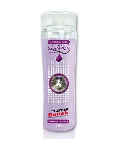 BENEK Šampón premium pre mačky 200 ml