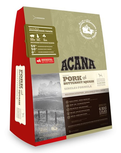 ACANA Pork Butternut Squash 6 kg