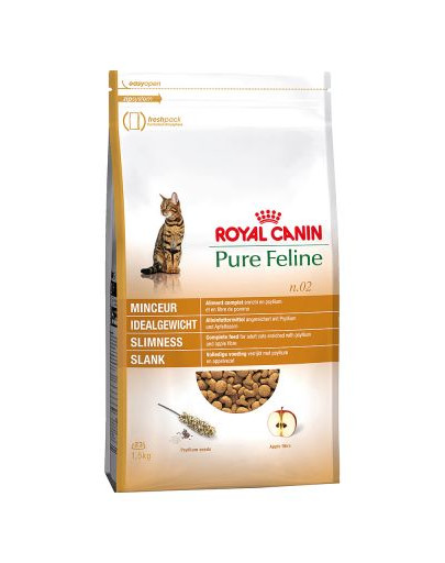 ROYAL CANIN Pure feline n.02 (štíhla línia) 1.5 kg